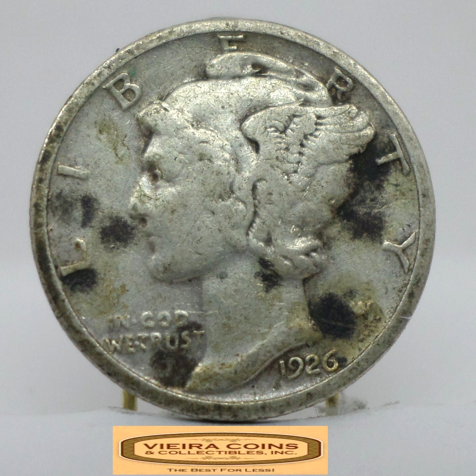 1926 Mercury Silver Dime - #C59322NQ