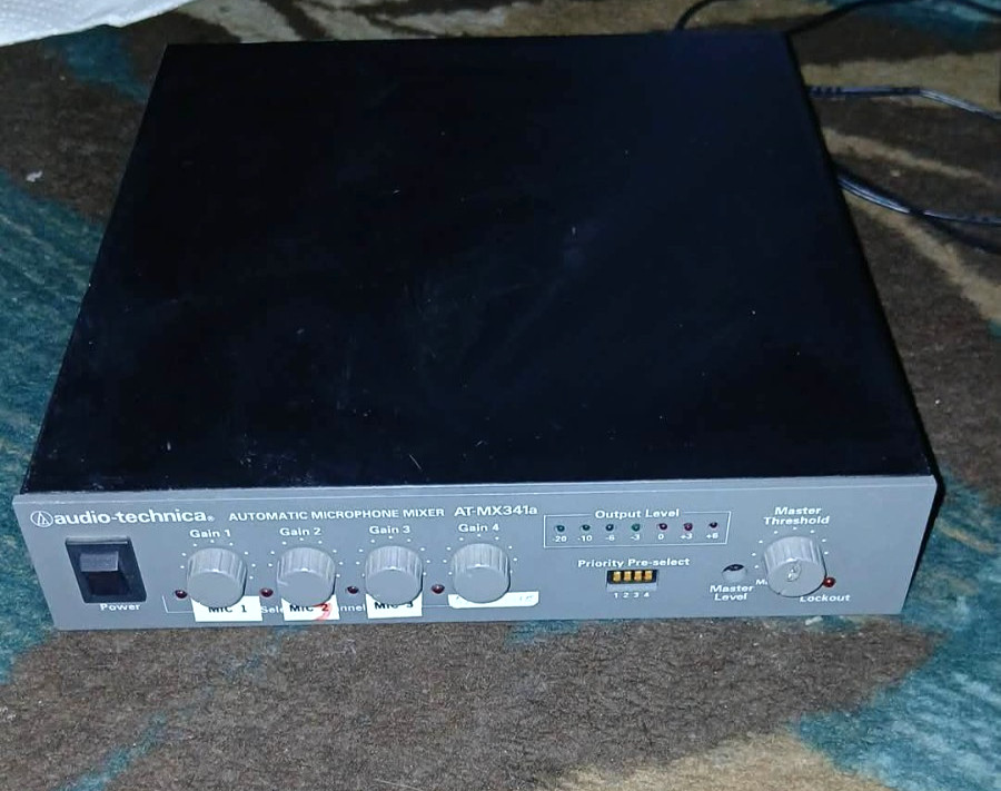 Audio-Technica 4-Channel Automatic Microphone Mixer AT-MX341a