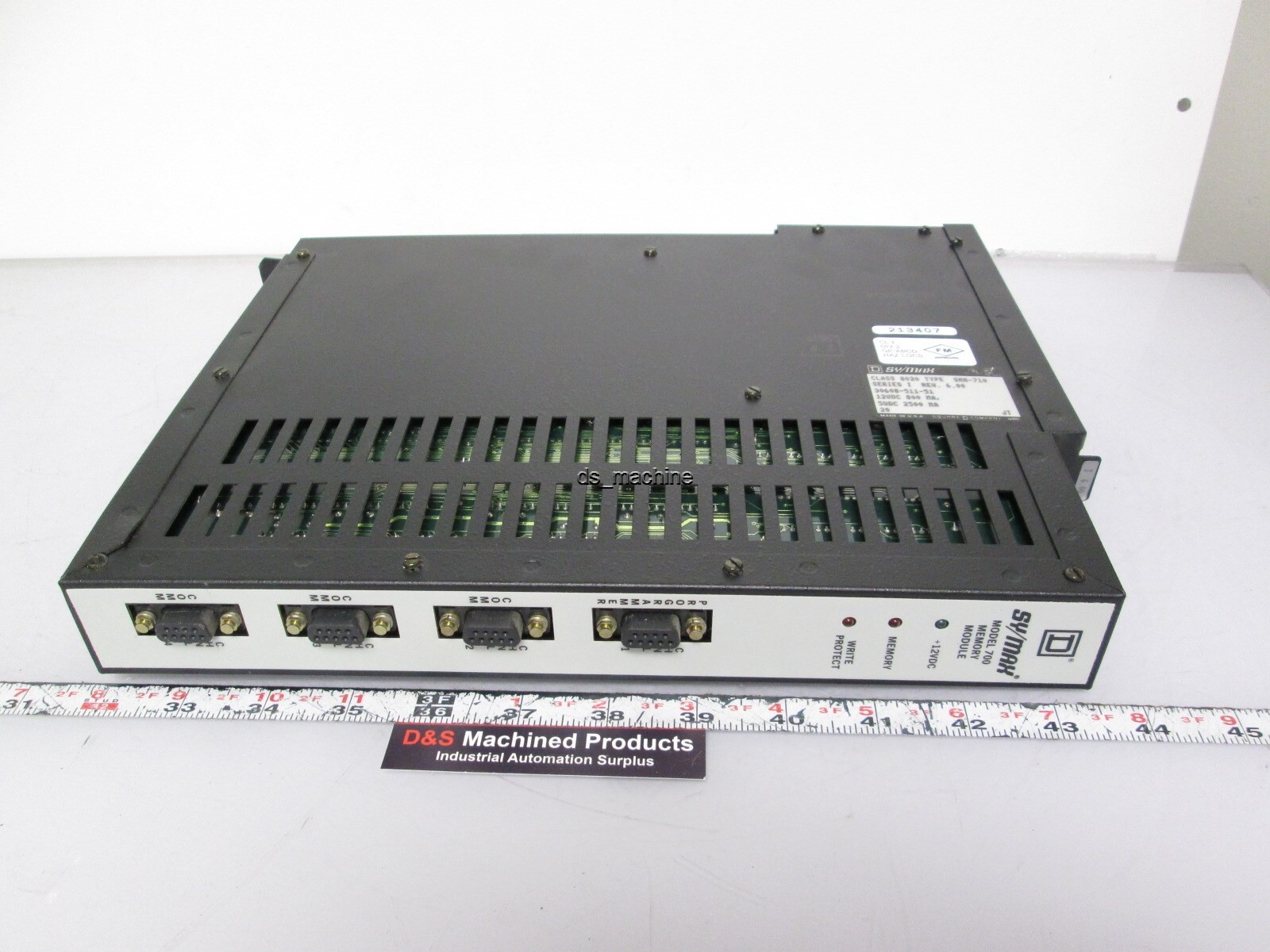 Square D 8020 SMM-710 Ser I Rev 6.00 Memory Module 32k Magnetic Bubble Memory