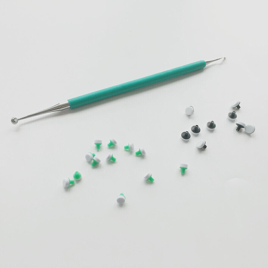 Dental Composite Resin Handle Fast Quick Tools Foam Pads OptraSculpt Instruments