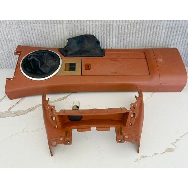 2006-2008 Mazda Miata MX-5 NC Center Console Saddle Brown OEM Cup Holder Trim