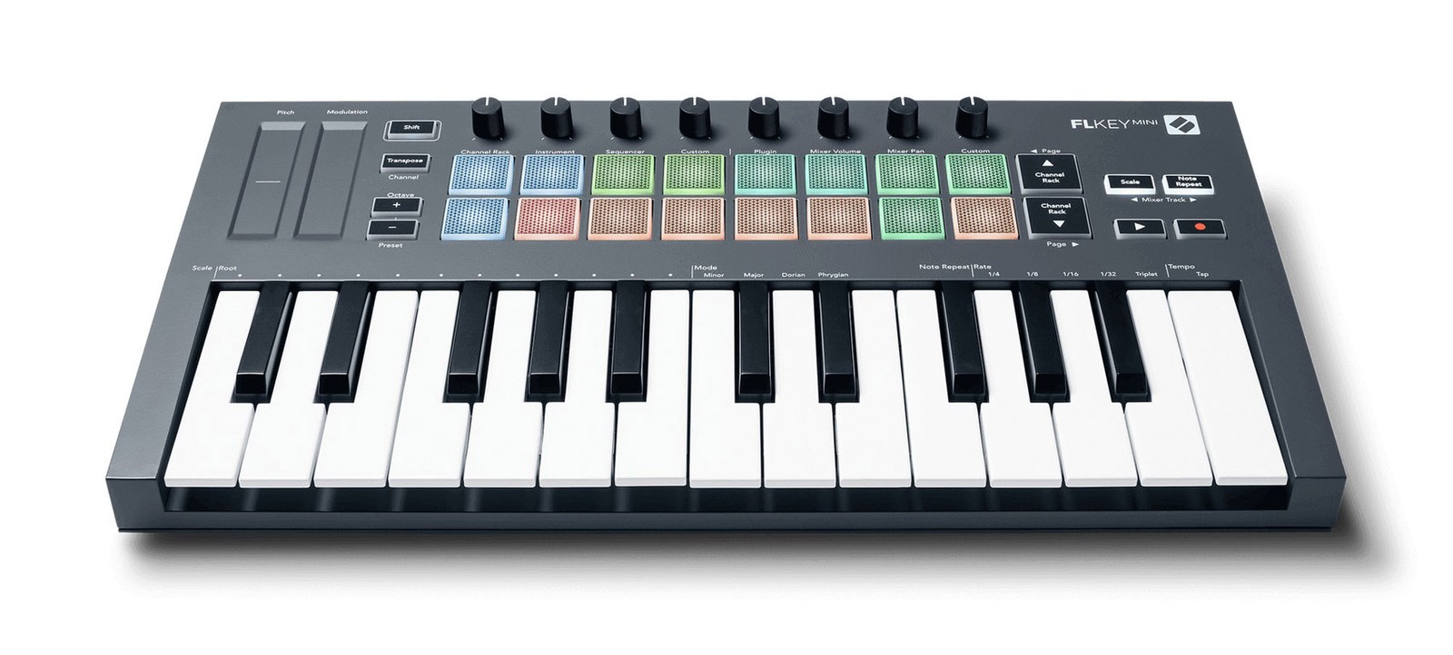 Novation FLkey Mini 25-Mini-Key MIDI Keyboard Controller 4 FL Studio+Headphones