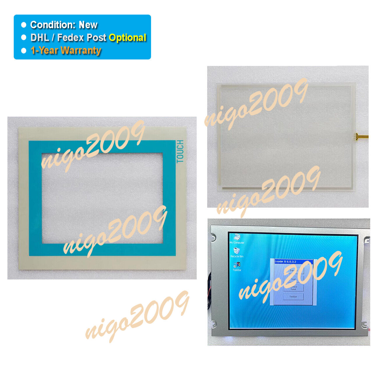 For SIEMENS MP270B TOUCH-10 TFT 6AV6545-0AG10-0AX0 Touch Screen LCD Display Film