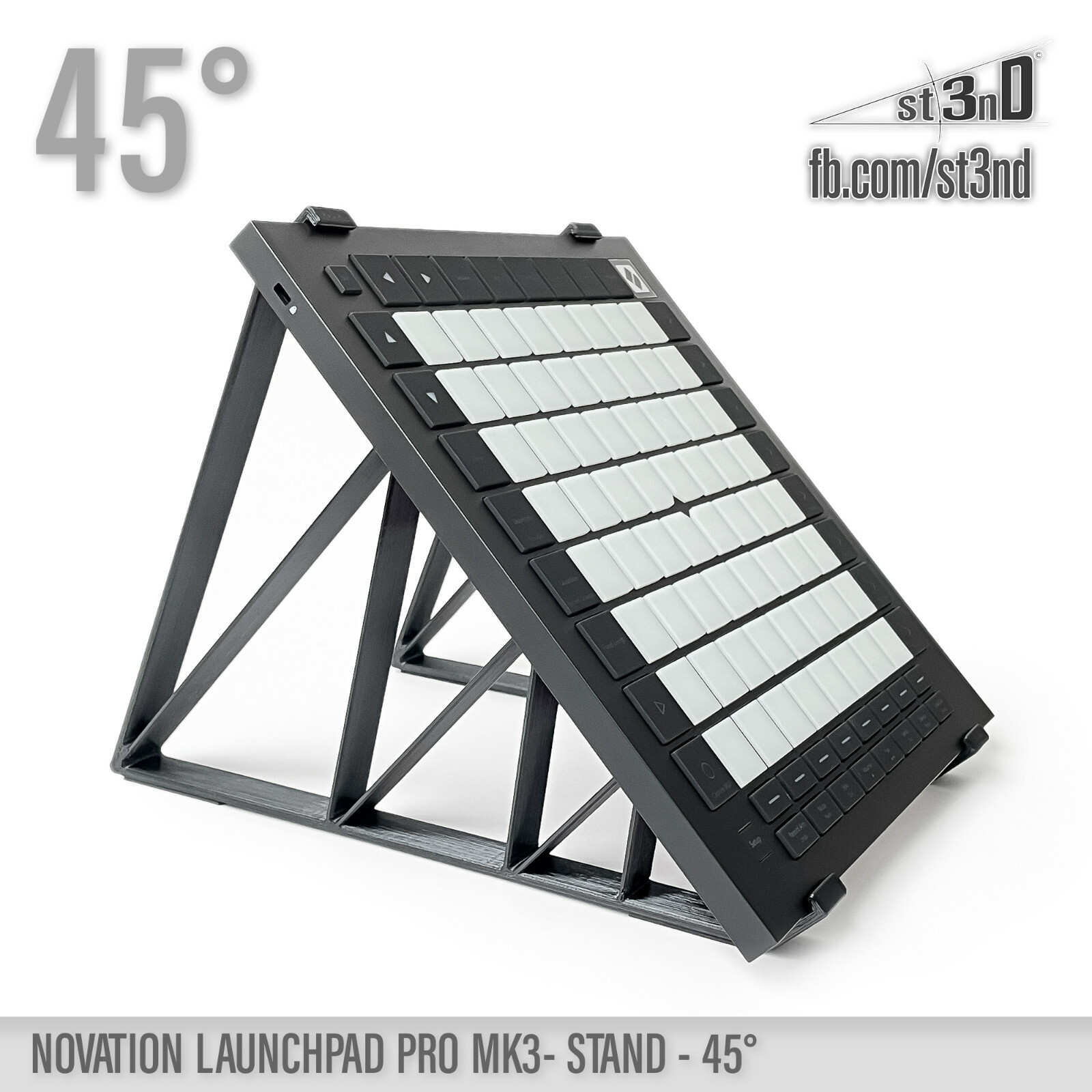 STAND for NOVATION LAUNCHPAD PRO MK3 - 45°