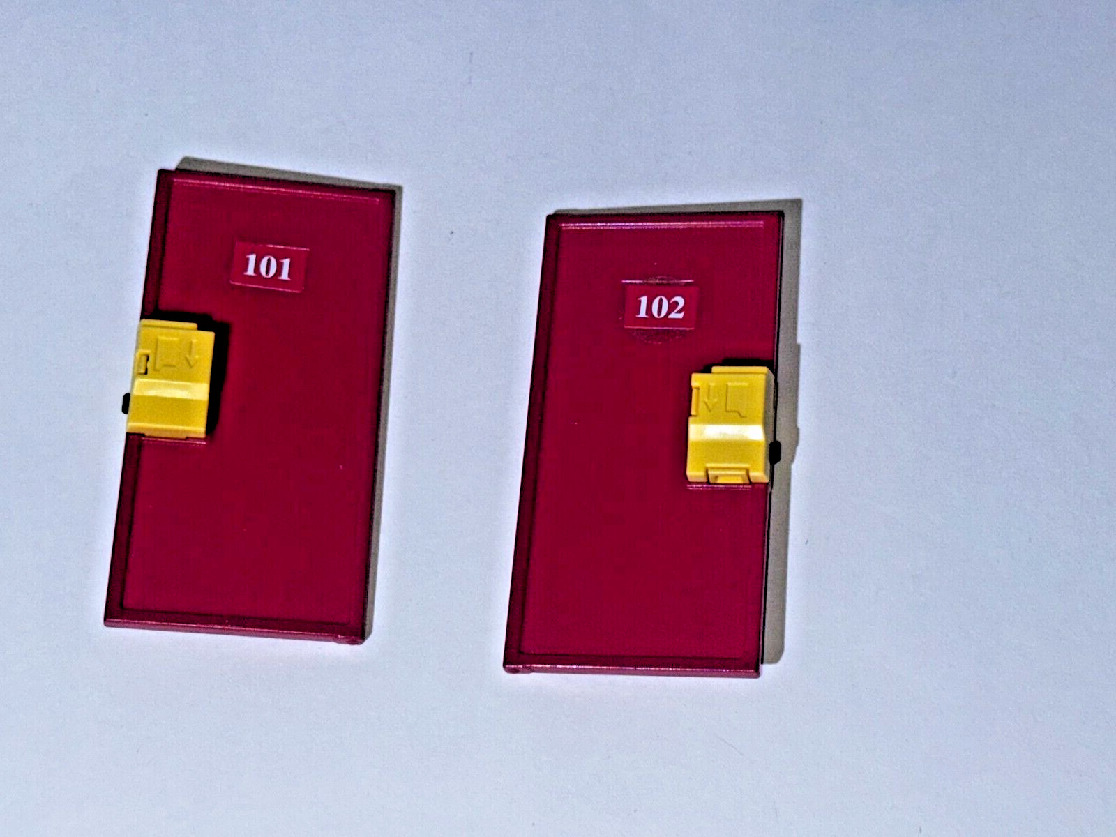 lot 2 plastic  house  doors