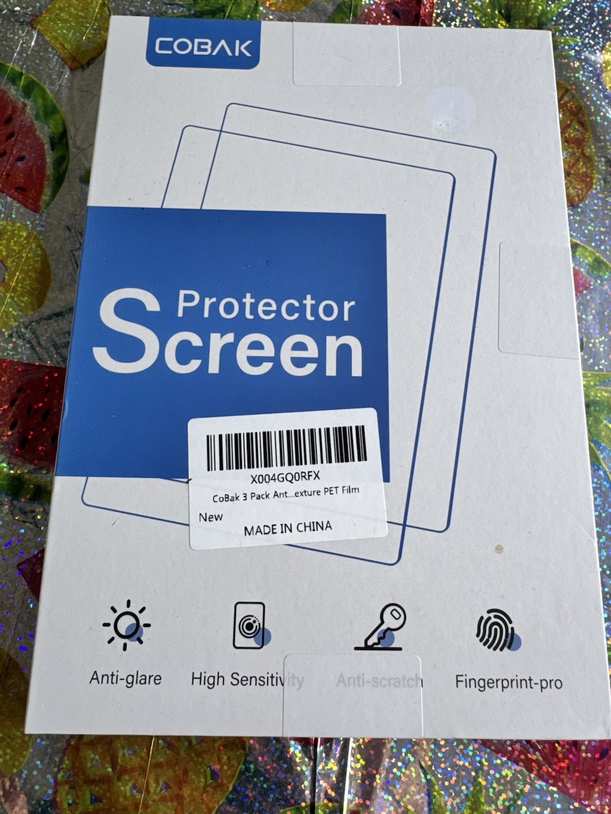 COBAK PET Screen Protector Matte/Anti-Glare Anti-Scratch Clear Film