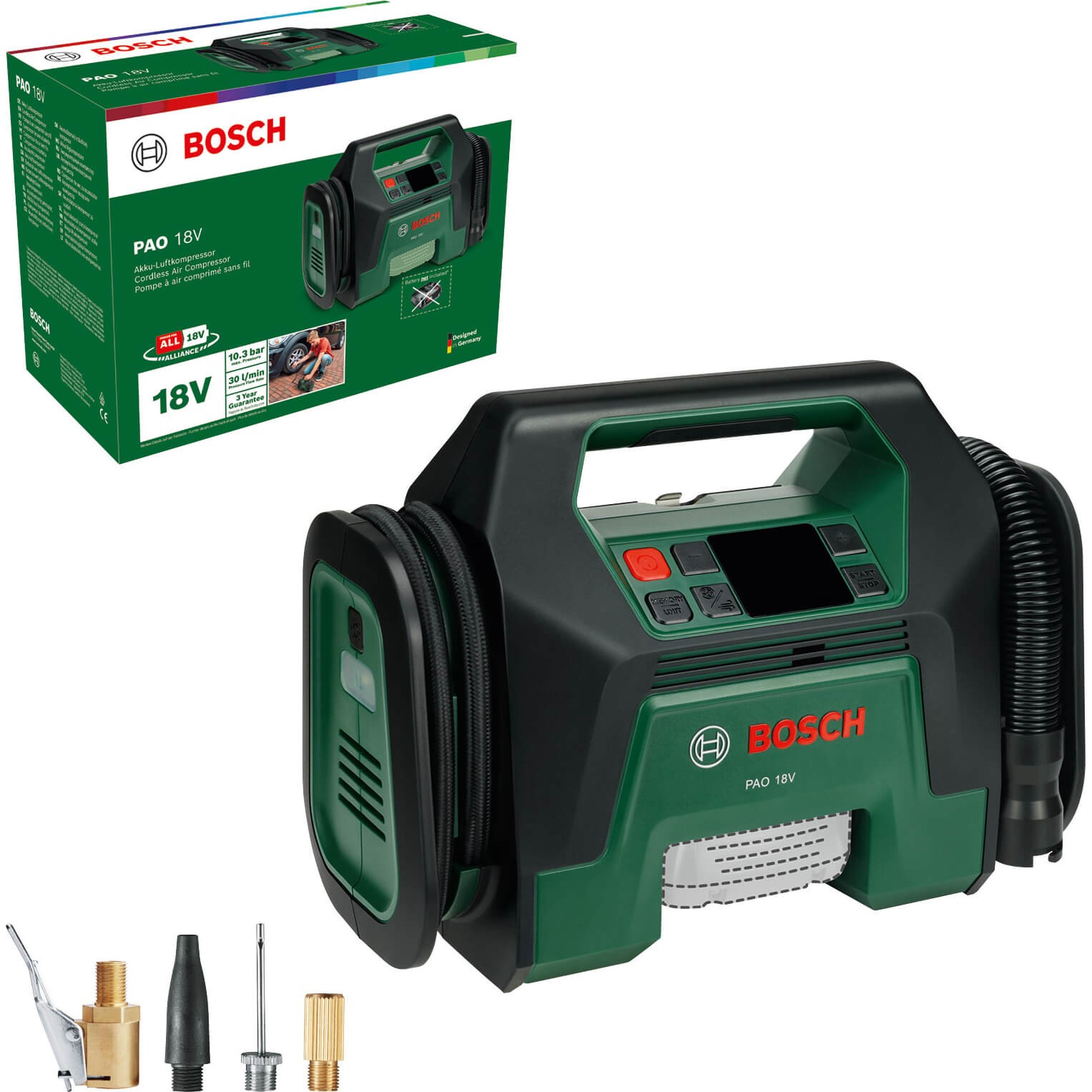 Bosch PAO 18V P4A Cordless Air Compressor Pump No Batteries