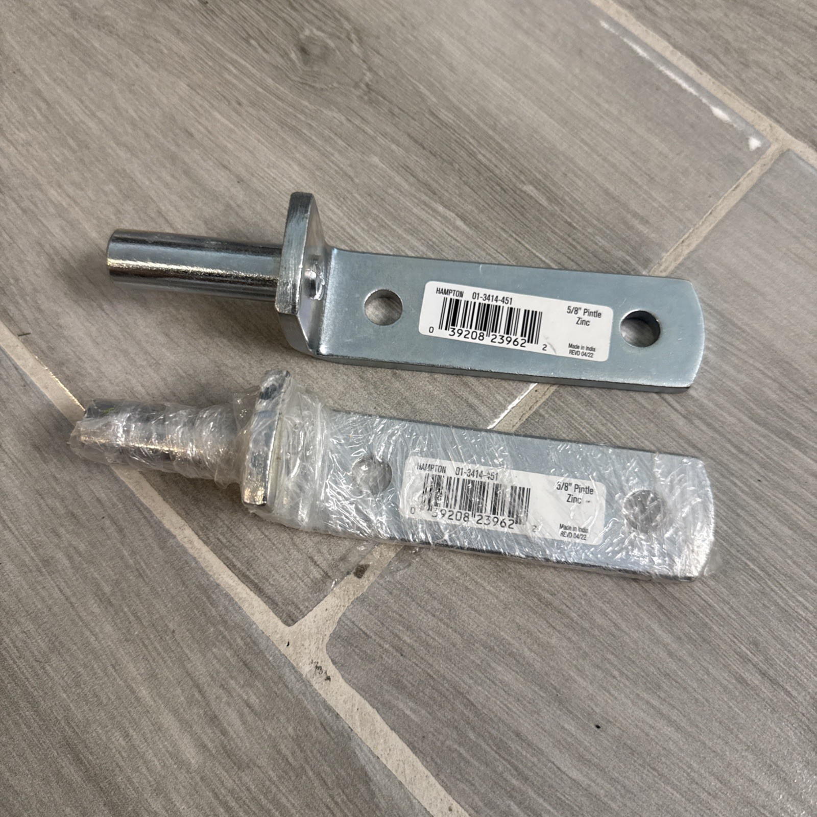 Ace Hardware 01-3414-451  5/8" Pintle Zinc Plated Finish Pack Of 2