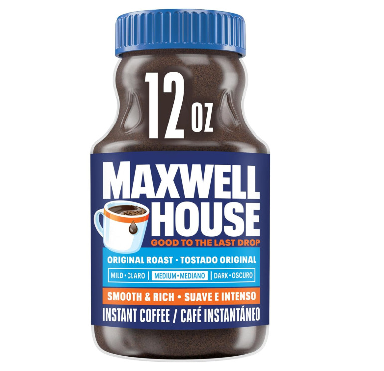 Maxwell House Original Medium Roast Instant Coffee (12 oz Jar)