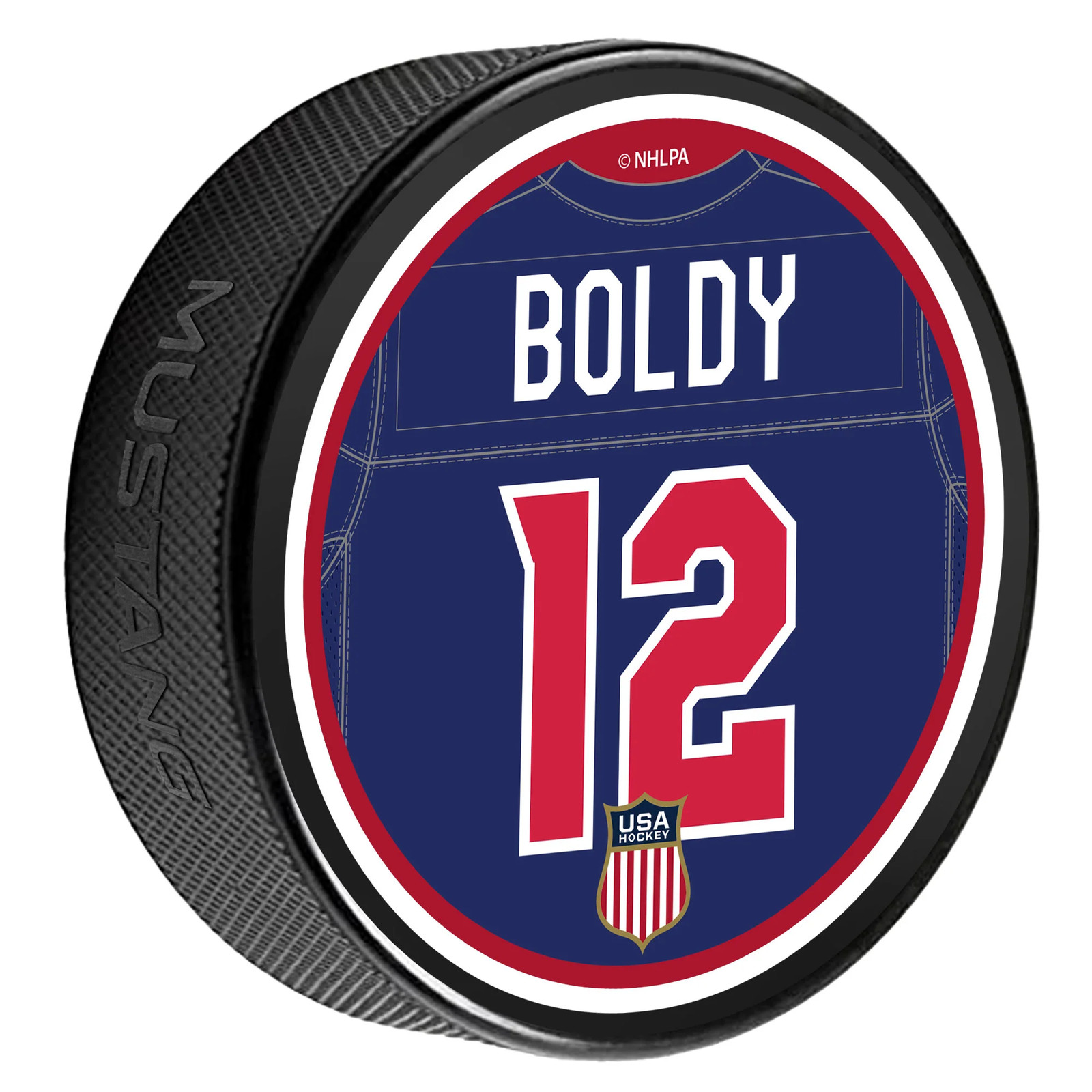 USA Hockey Jersey Back Matt Boldy #12