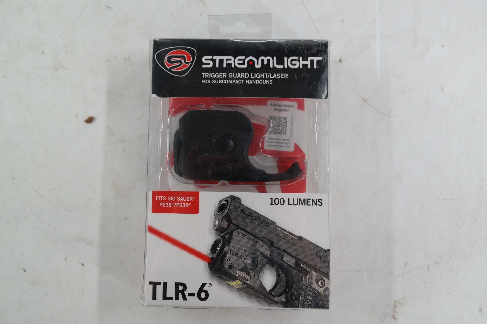 Streamlight 69353 TLR-6 HLG Black fit Glock Gen 3/4/5 Green Laser 300 Lumens