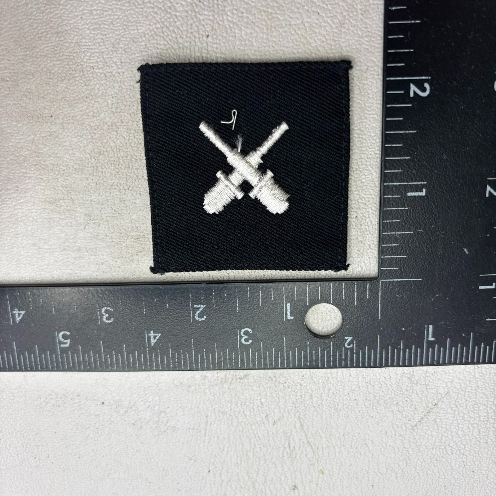 Vtg Black US Navy Rating Striker Badge GUNNER Patch (Military) 64TY