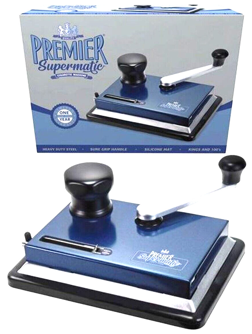 🤠 PREMIER SUPERMATIC CIGARETTE ROLLING MACHINE WORKS W/ KING SIZE AND 100MM🔥🌟