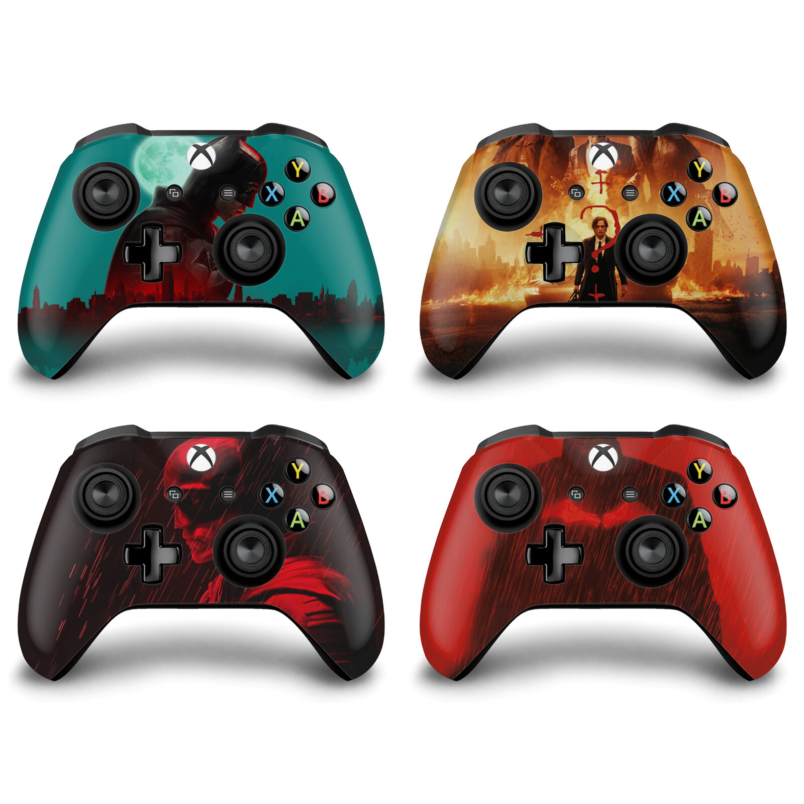 THE BATMAN NEO-NOIR AND POSTERS VINYL SKIN DECAL FOR XBOX ONE S / X CONTROLLER