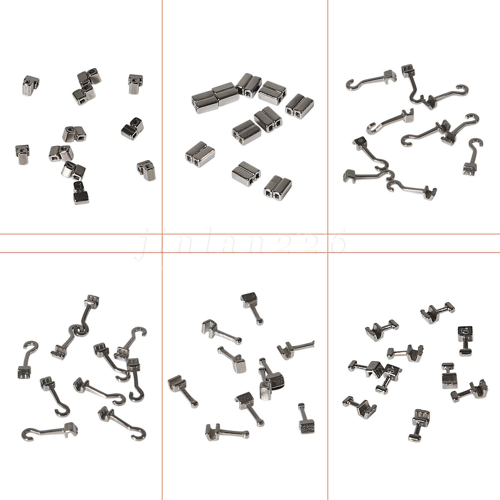 Orthodontic Crimpable Hook Stops Type 10pcs/pack NEW