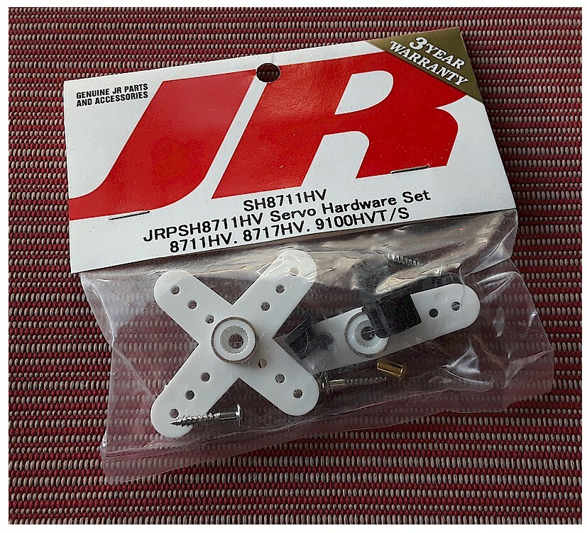 Vintage RC JR Radio JRPSH8711HV Servo SX Hardware Set 8711HV 8717HV 9100HVT/S