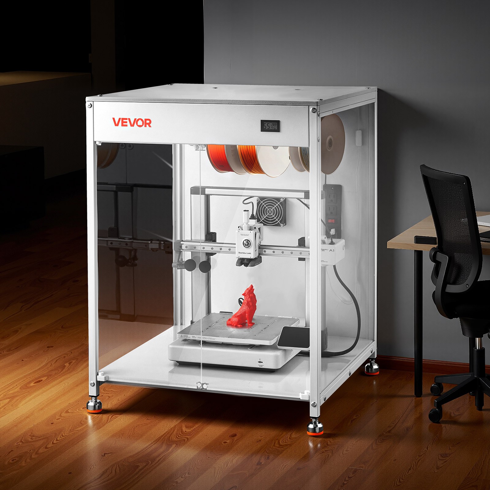 VEVOR 3D Printer Enclosure with Ventilation for Bambu Lab/Ender/Neptune Kobra