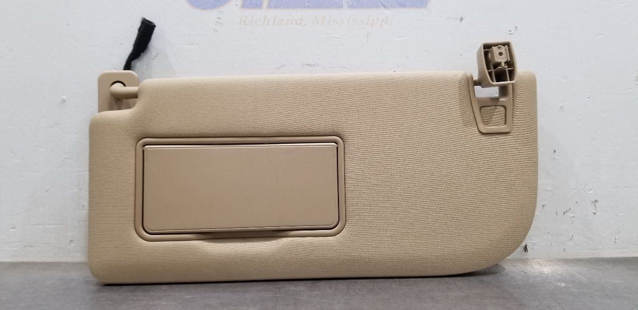 20 FORD F150 CREW CAB SUN VISOR ILLUMINATED GDO LEFT DRIVER TAN