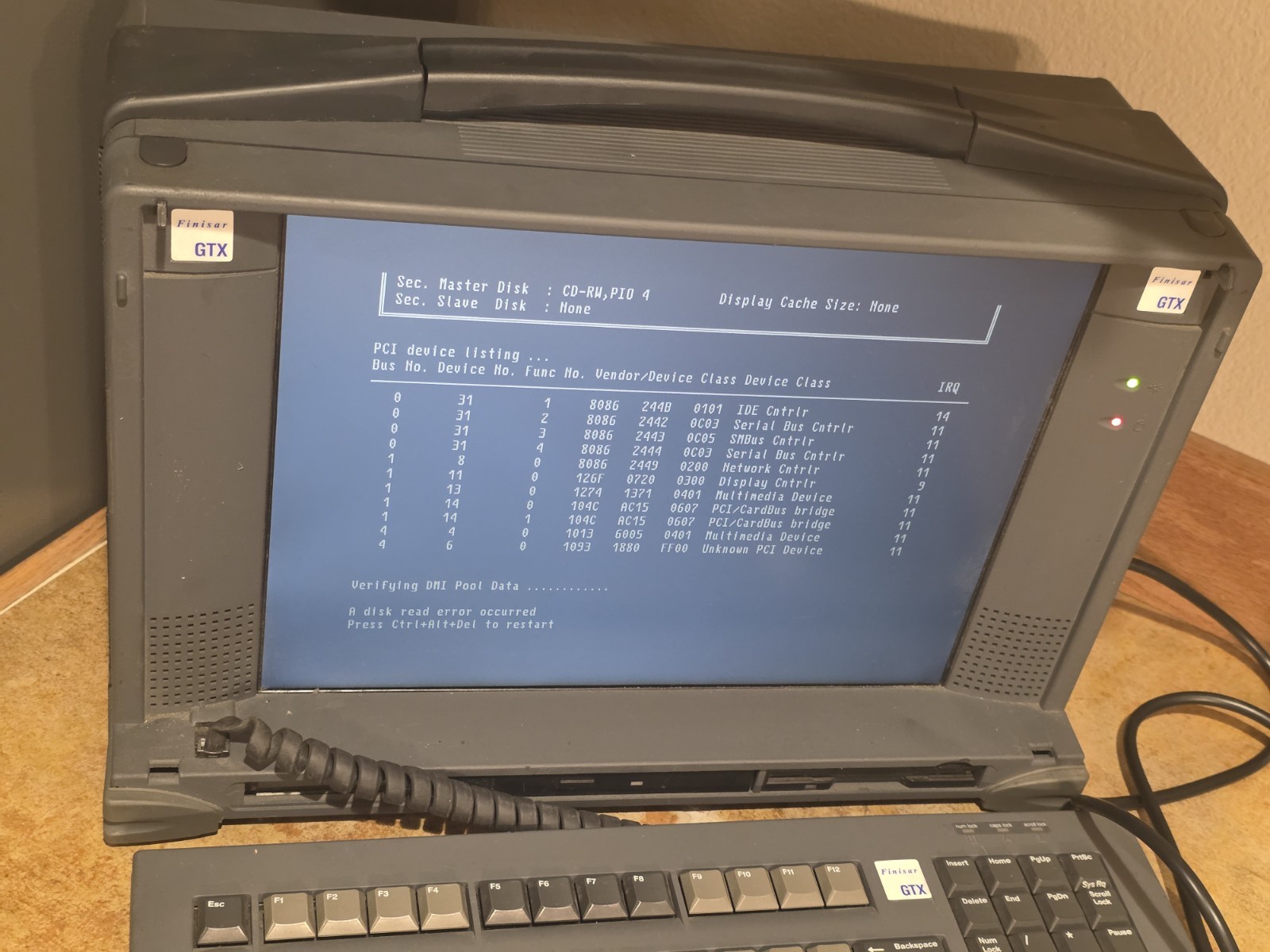 Dolch/Finisar FXPAC-PIII-1000 Computer System GTX-GE-P2000