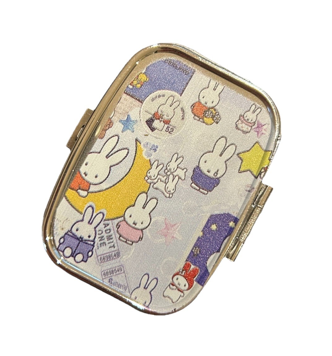 Miffy Fun Pill Organizer Box Case Medicine Vitamin Candy mini Storage Container