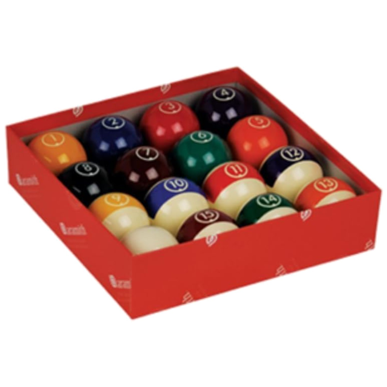 Continental Billiard Ball Set -  Resin