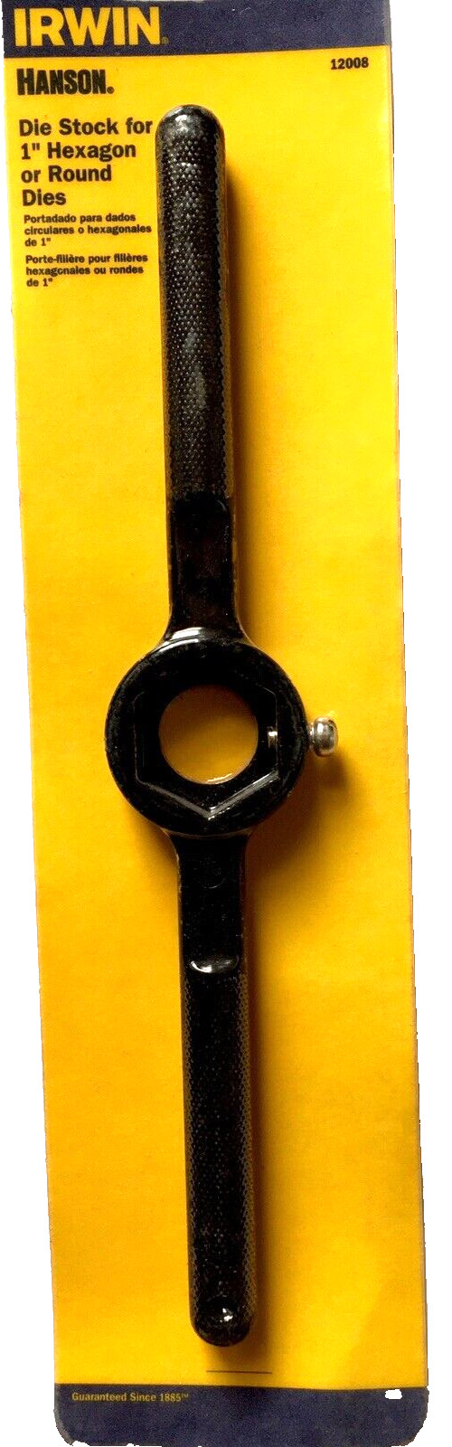 IRWIN 1" HEX & ROUND STOCK DIES  TAP HANDLE WRENCH