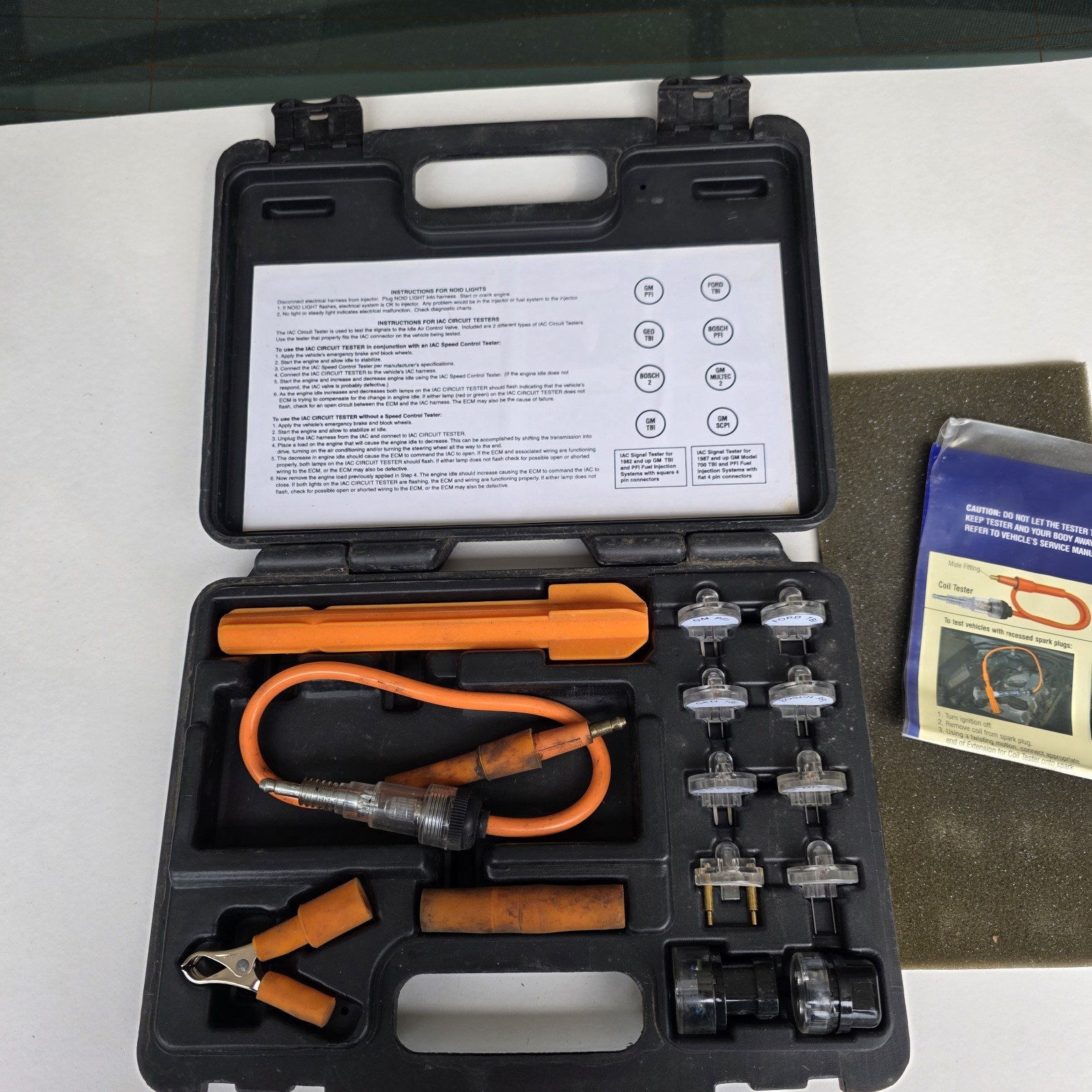 Tool Aid 36350 In Line Spark Checker and Noid Light Kit, Recessed Plug Tester