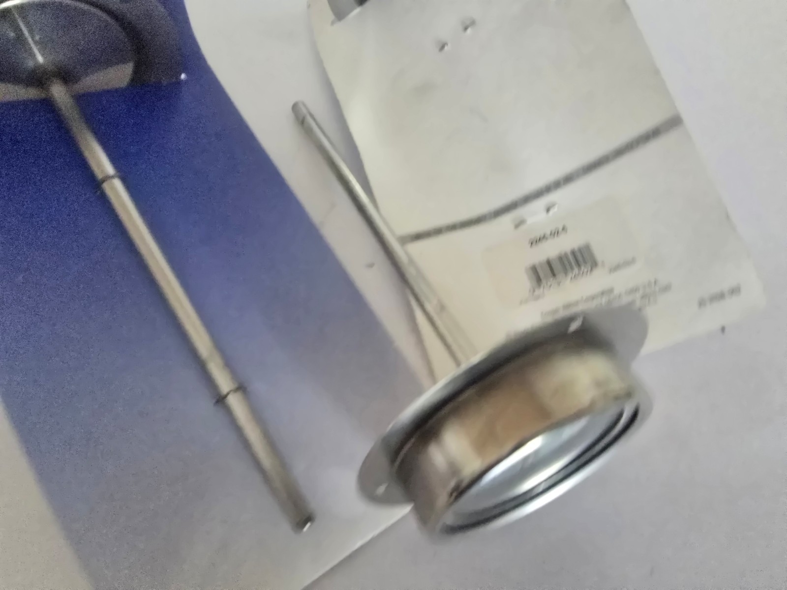 Panel mount stem thermometer 0-220 degrees