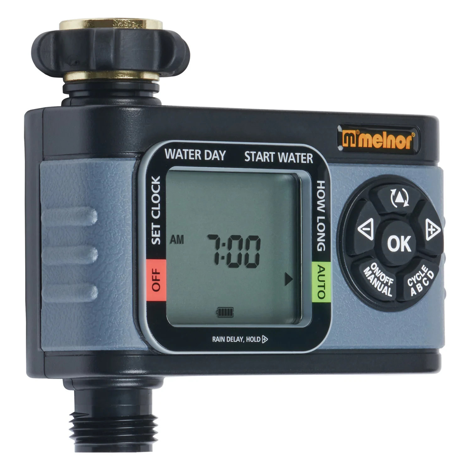 NEW Melnor HydroLogic Automatic Water Timer 1-Zone Outlet 4 Start Times 5116643