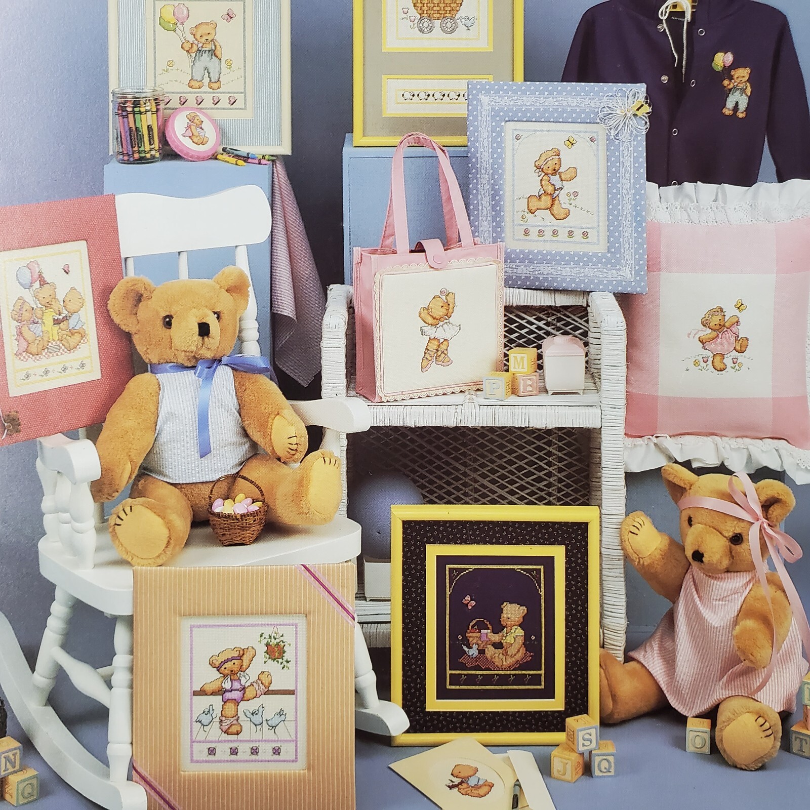 Leisure Arts Teddies By Ginny Fraser Teddy Bears Accessories Decor Leaflet 348