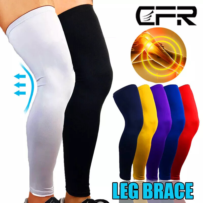 Men Knee Brace High Support Women Compression Thigh Sleeve Leg Pain Relief Socks