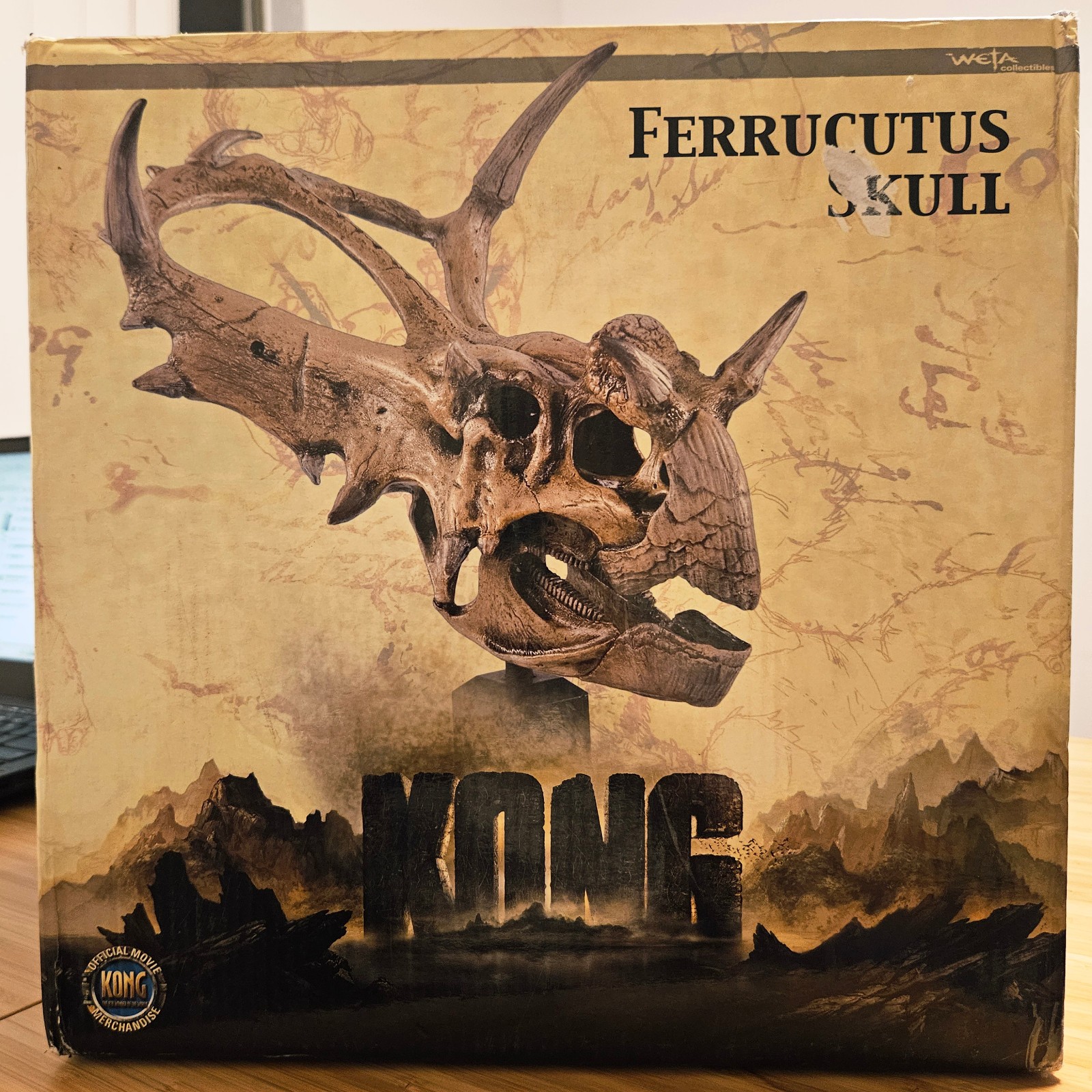 Kong 8th Wonder Ferrucutus Skull Weta Collectible Limited