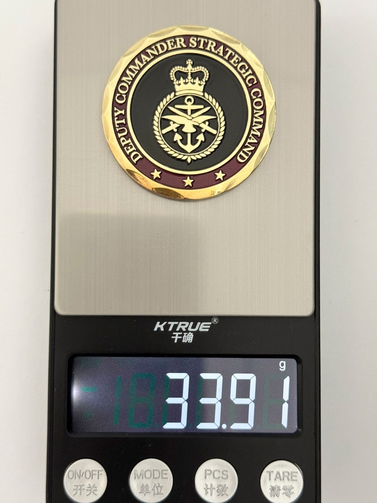 Deputy Commander Strategic Command Challenge Coin 2#15