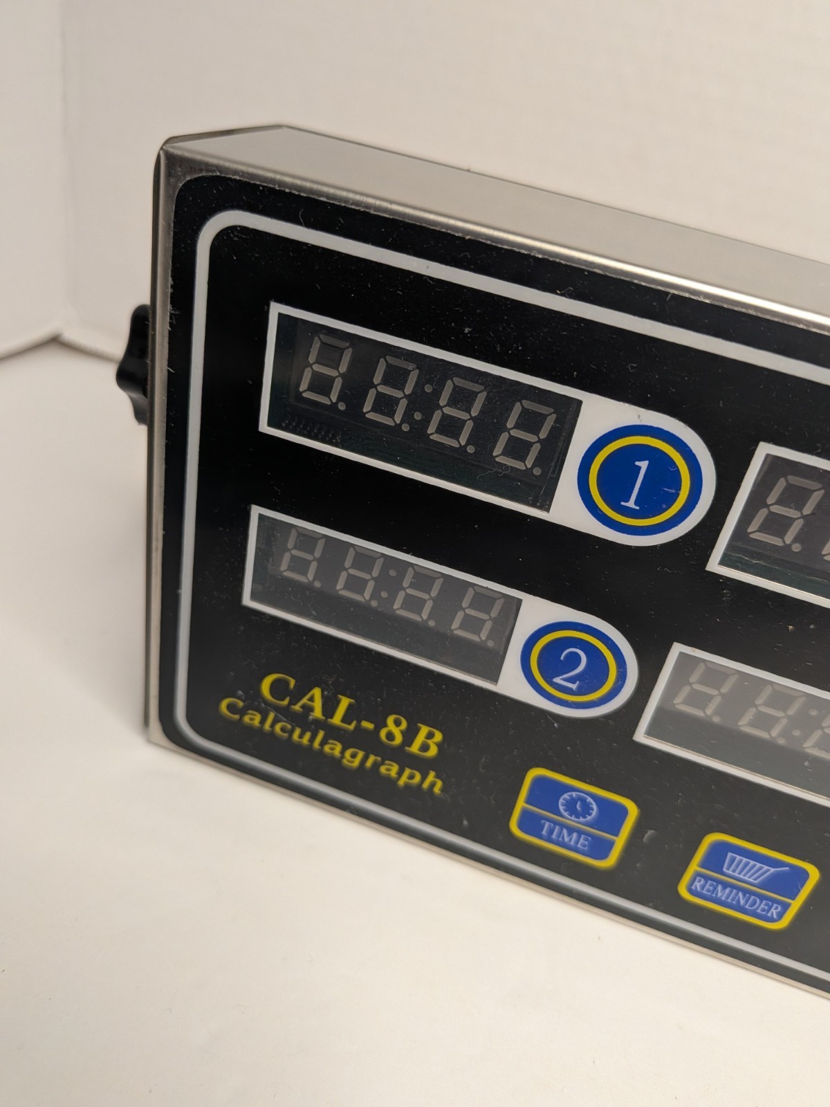 Digital Commercial Countdown CAL-8B 8 Channel Timer Kitchen Calculagraph Loud US
