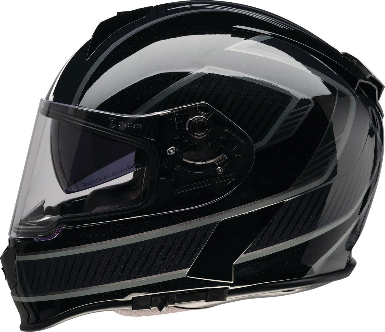 Z1R Warrant Helmet - Amplify - Black/Gray - Medium 0101-17912