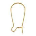 2Pairs 14K Gold Filled Drop Earrings Hook Connector, Minimalist Jewelry Supply,