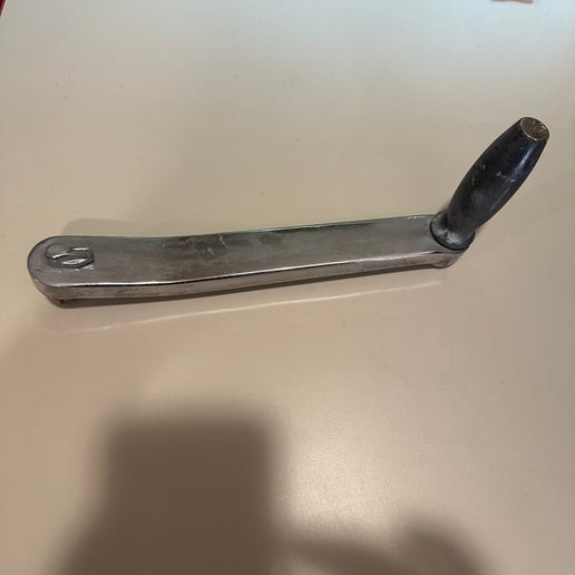 10" Barlow Stainless Steel Locking Winch Handle