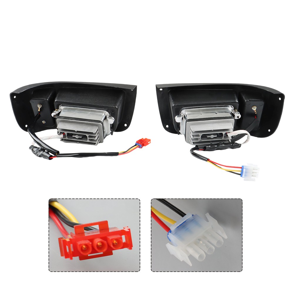 For Club Car DS 1993-UP Golf Cart LED Headlight and Tail Light Kit