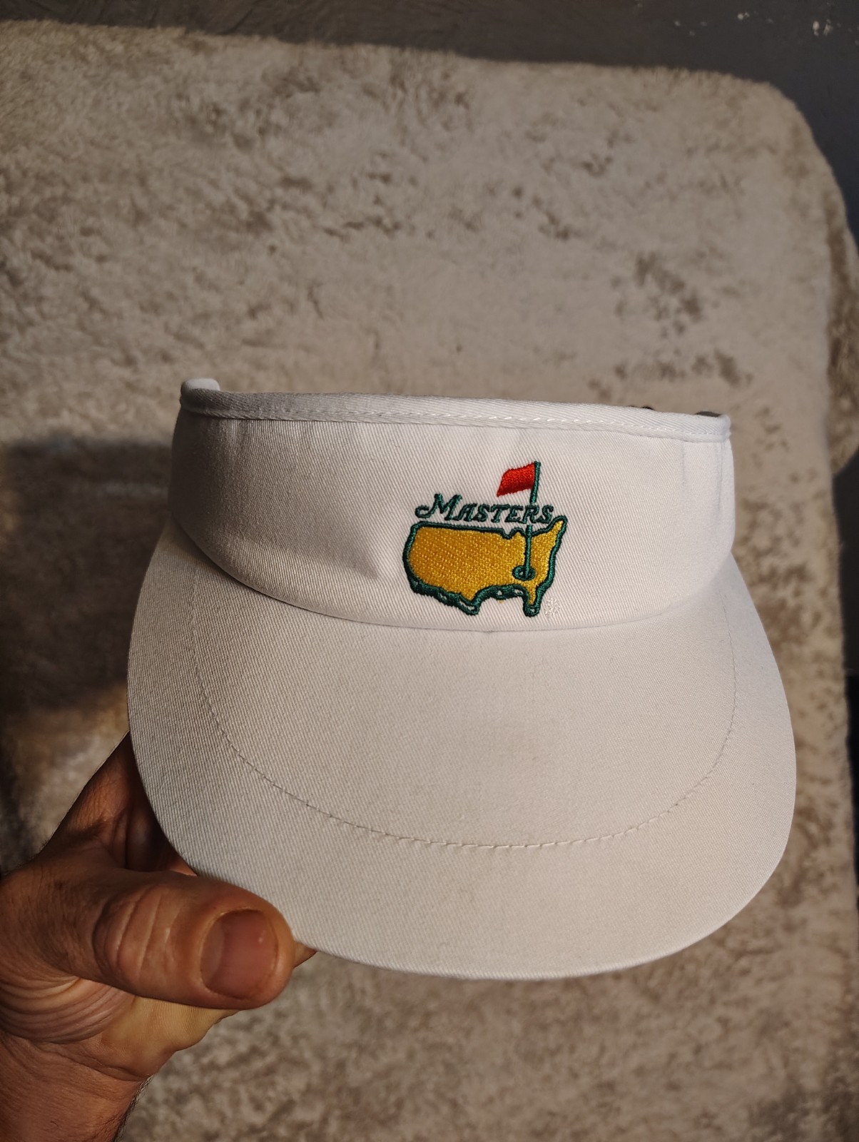 The MASTERS "CLASSIC" MASTERS VISOR of Augusta National The MASTERS Tournament
