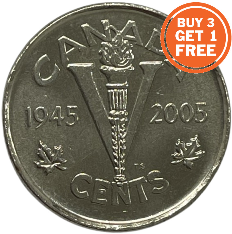 5 CANADIAN CENT - CHOOSE THE DATE 1963 ONWARDS - CANADA