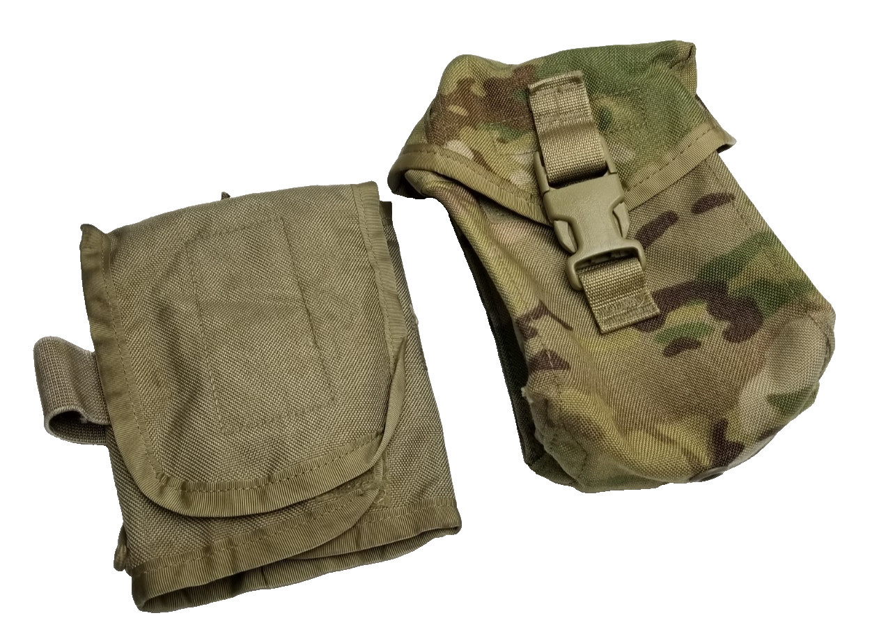 US Military Sekri OCP Multicam MOLLE IFAK Individual First Aid Kit & Insert MINT