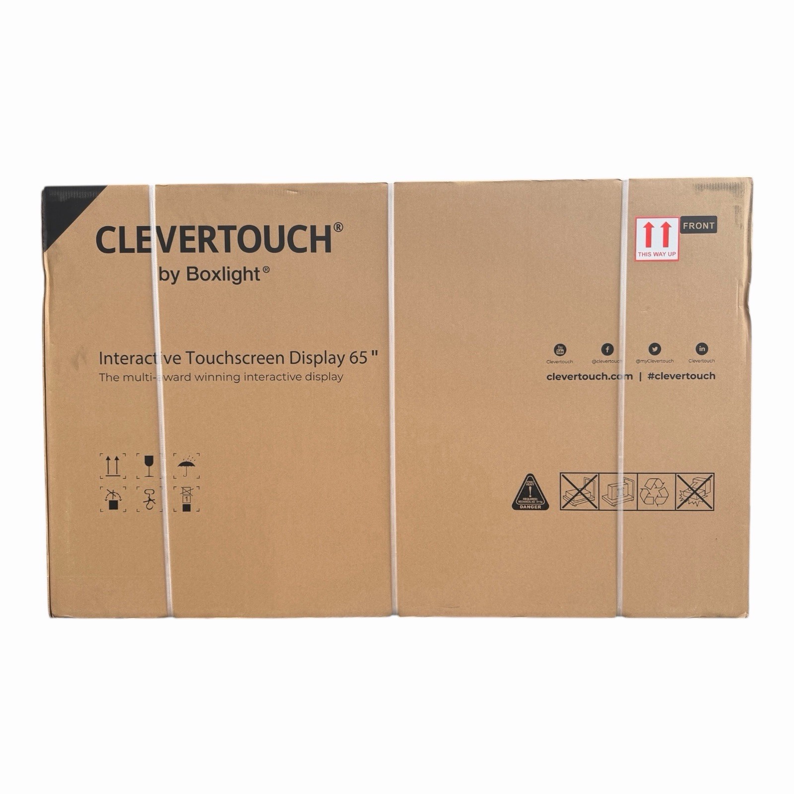 Boxlight Clevertouch Pro Series 3 65” 4K UHD Interactive Display - Sealed