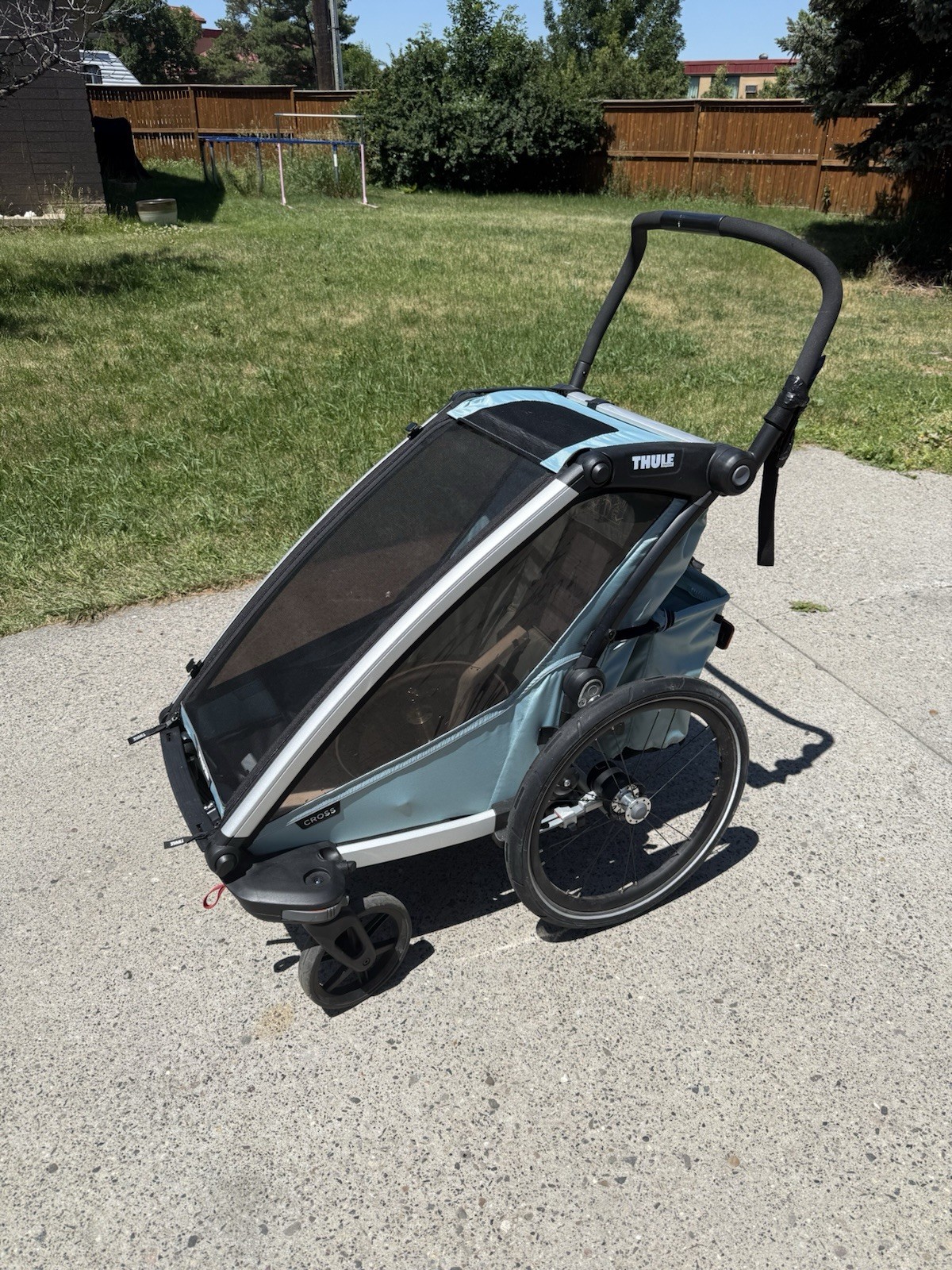 Thule Chariot Cross Single 1-seat Sport -  Alaska Blue