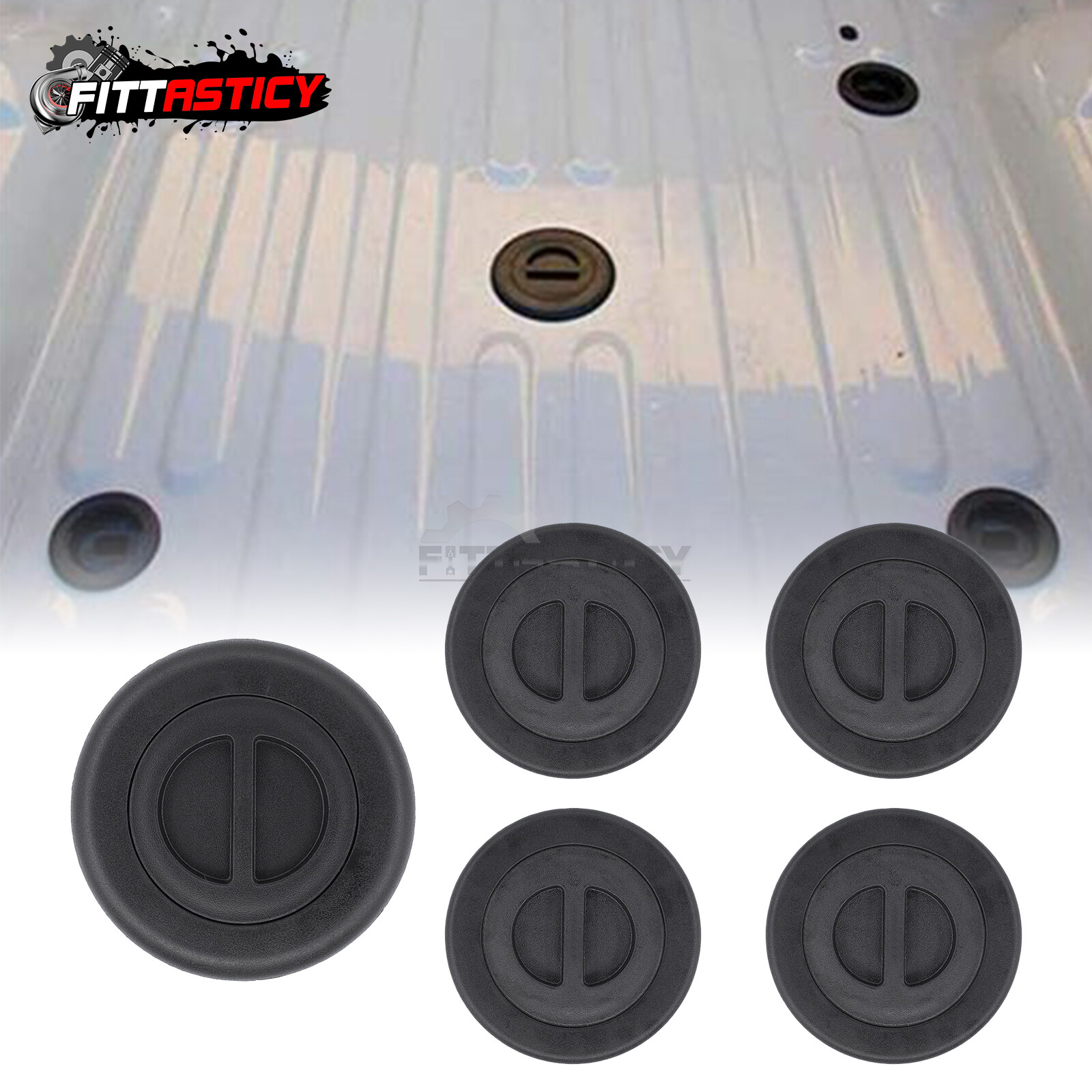 Wheel/Gooseneck Bed Plug Cover Kit Mopar Fit For 2014-2019 Ram 2500 3500 5th