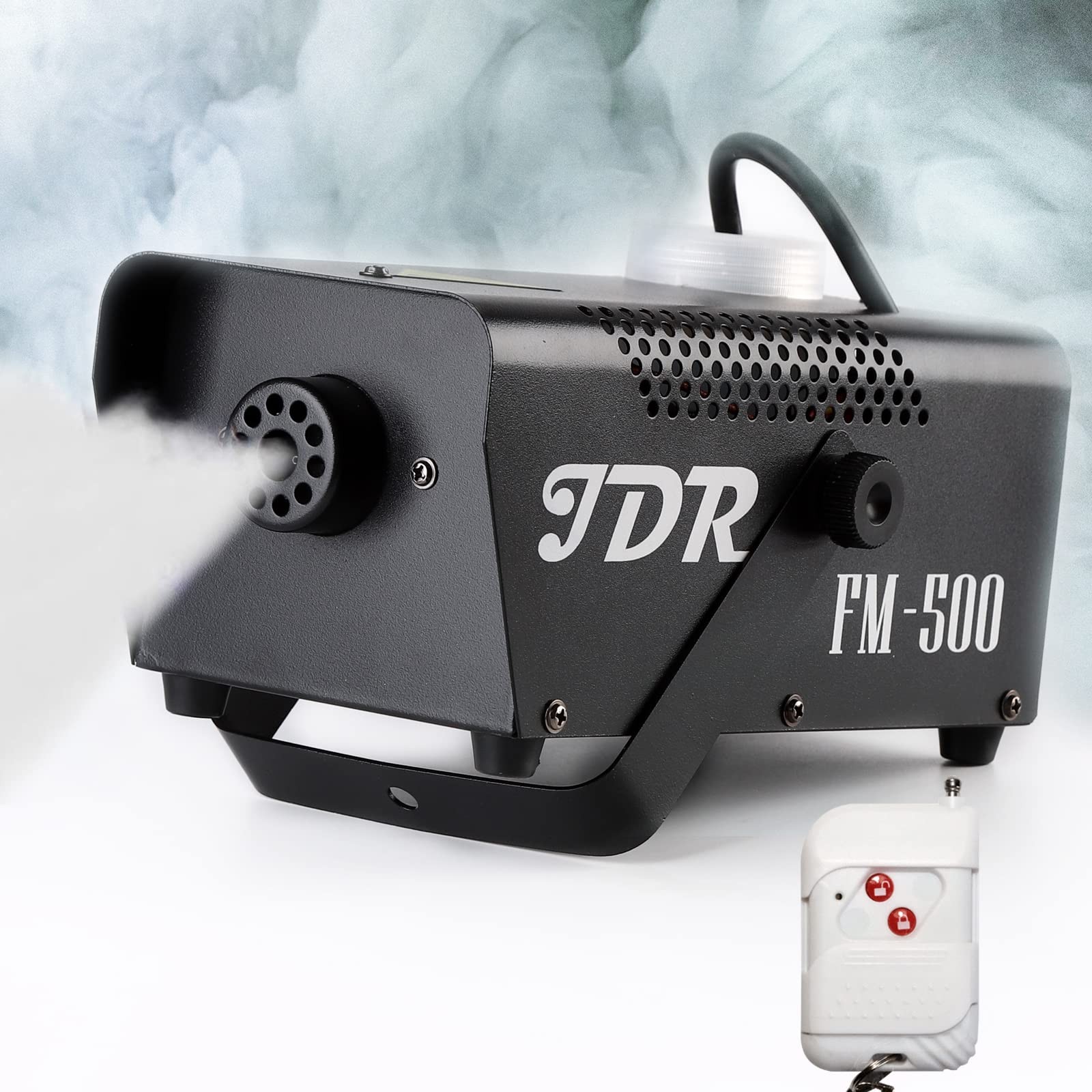 JDR Mini 500W Fog Machine with Remote, Outdoor Party & Stage Effect