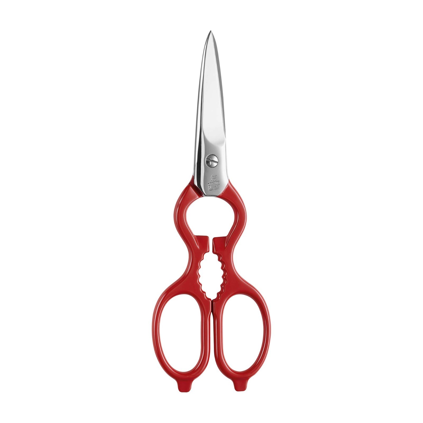 ZWILLING Kitchen Shears Multi-Purpose Heavy Duty Stainless Steel Red 7.9 in