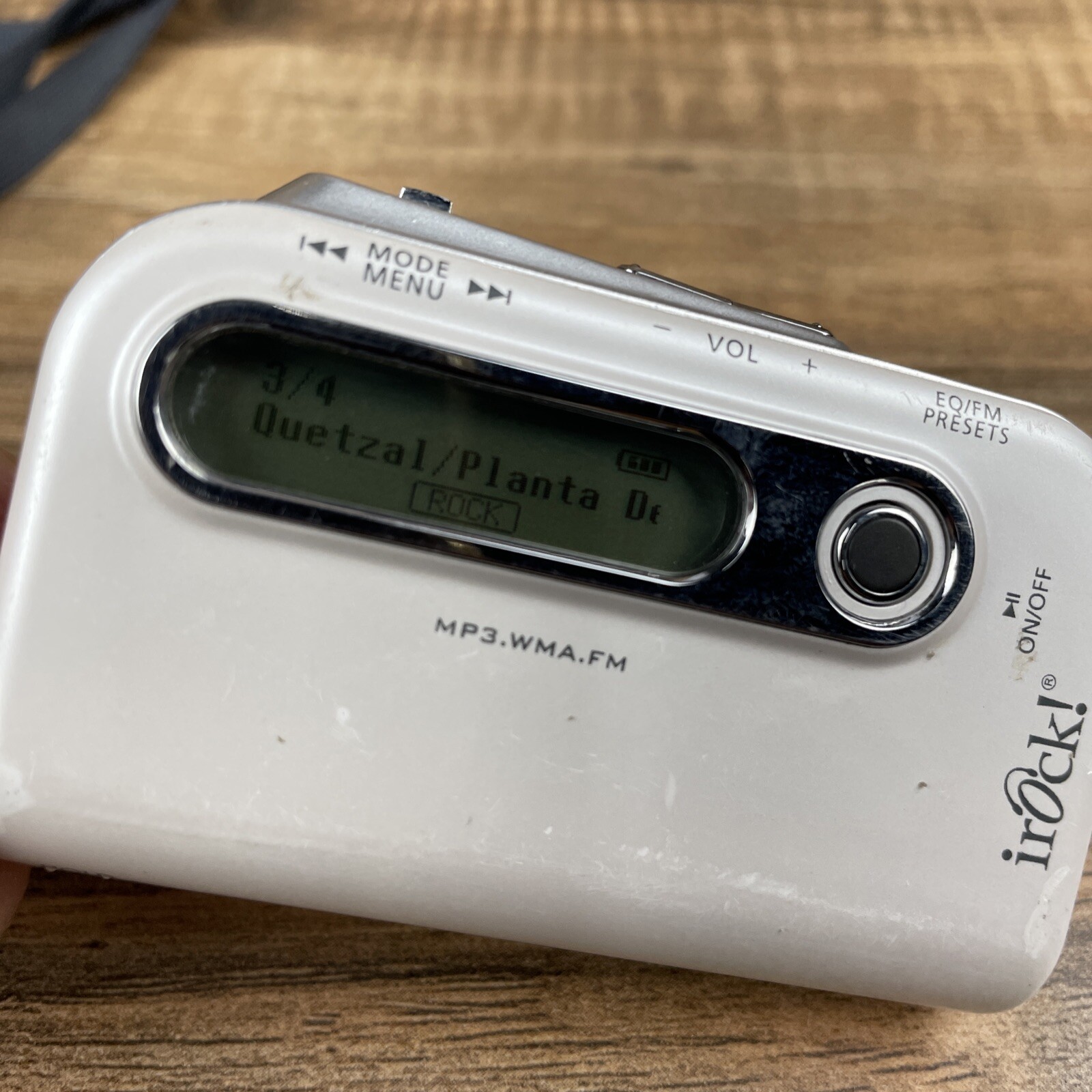 irock! 830 MP3 Player (128 MB) Working