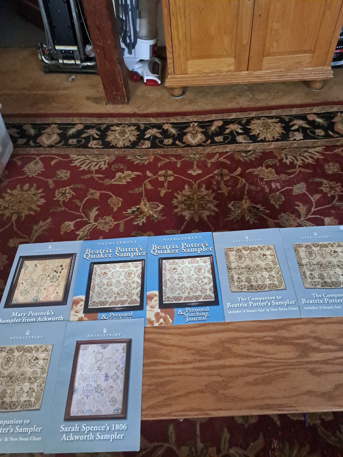 Needleprint Samplers Pattern Lot of 7