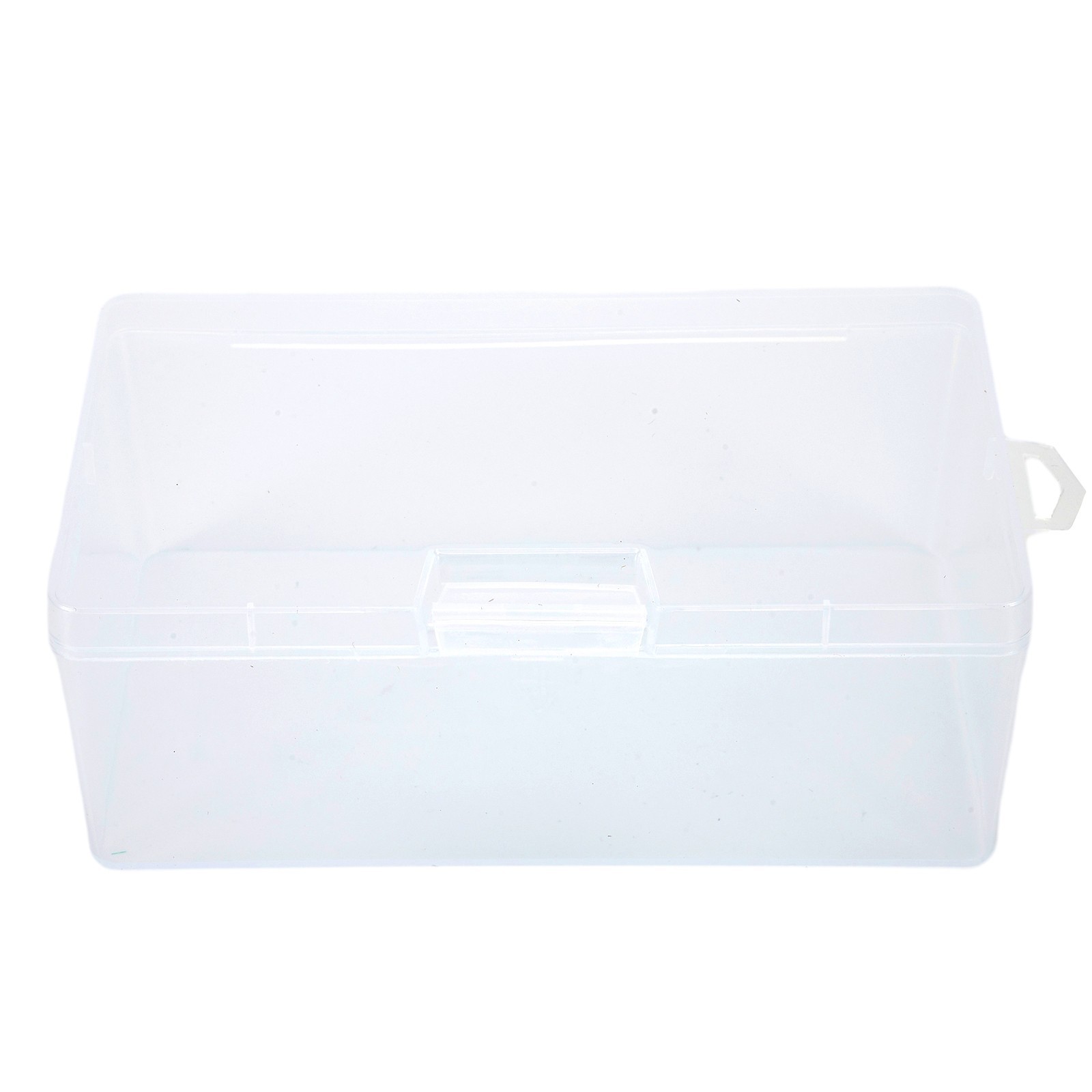 Plastic Storage Box Transparent With Lid Collection Container Organiser