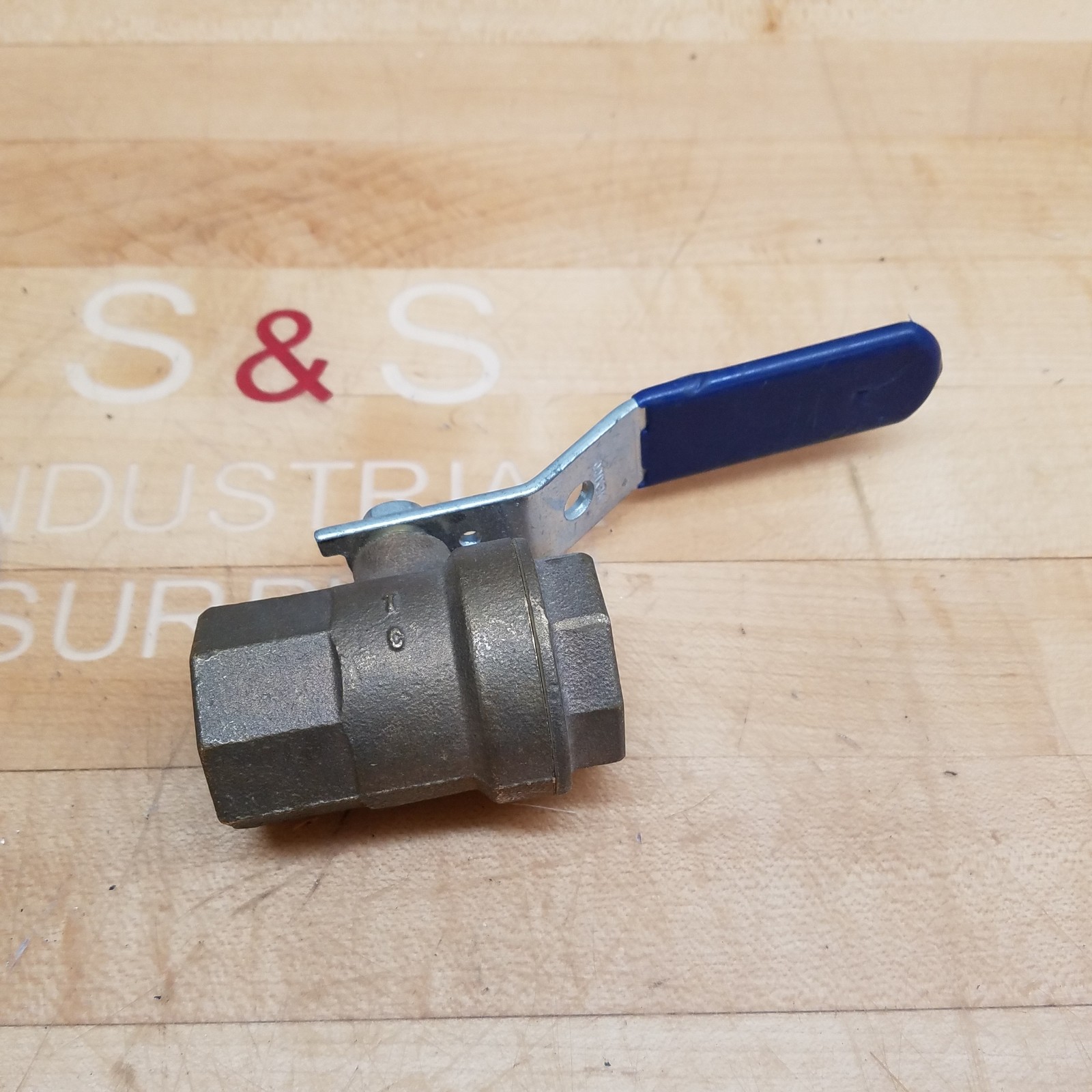 Nibco 1" Bronze Ball Valve, 125 SWP, 400 CWP - NEW